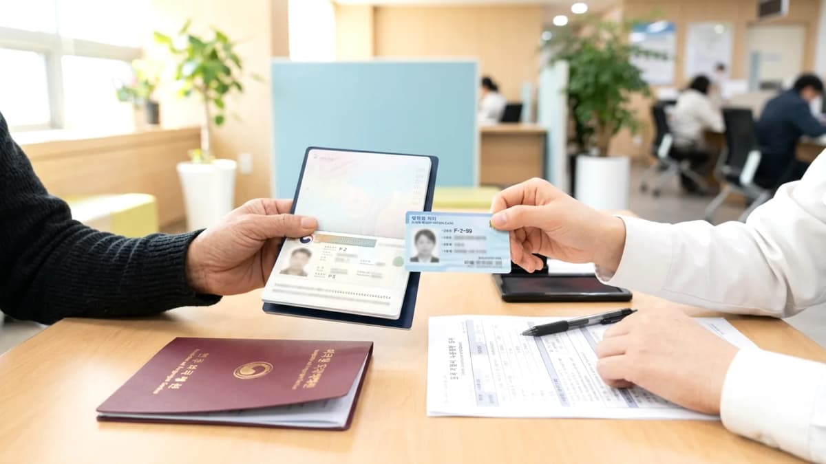 Visa cư trú dài hạn F-2 cho người mới sang