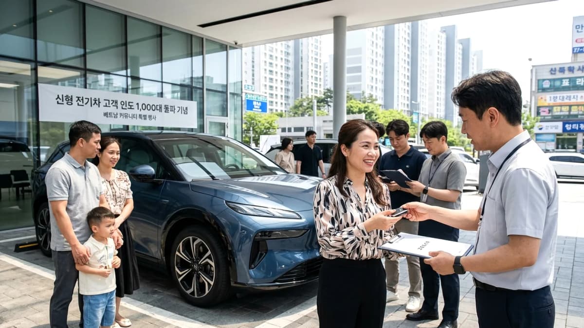 Xe điện Zeekr 7X của Trung Quốc vượt mốc 1.000 đơn đặt trước tại Hàn Quốc
