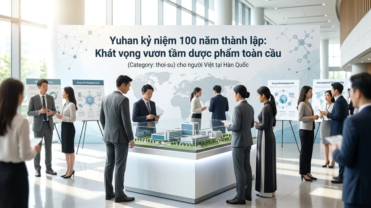 Yuhan kỷ niệm 100 năm thành lập: Khát vọng vươn tầm dược phẩm toàn cầu